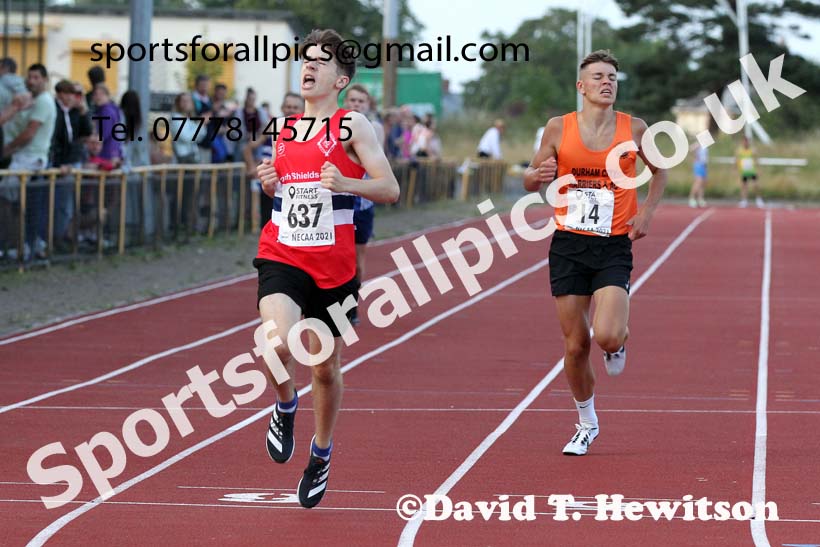 400 metres, 2021 North East Grand Prix 5, Monkton, Wednesday, July 21st. Photo: David T. Hewitson/Sports for All Pics
